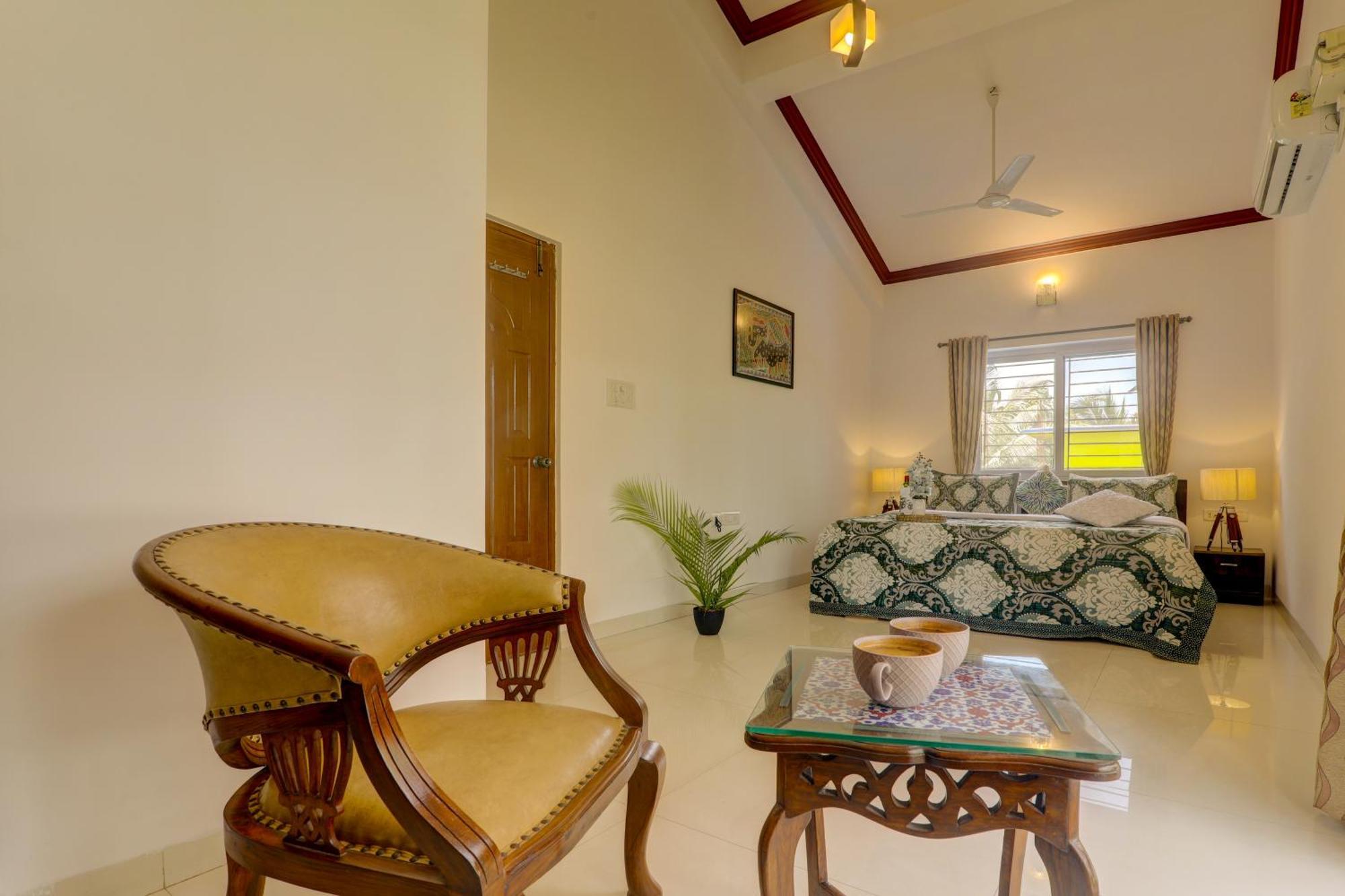 Ludo Private Pool Villa, Wifi-Caretaker-Parking, North Goa Baga Buitenkant foto