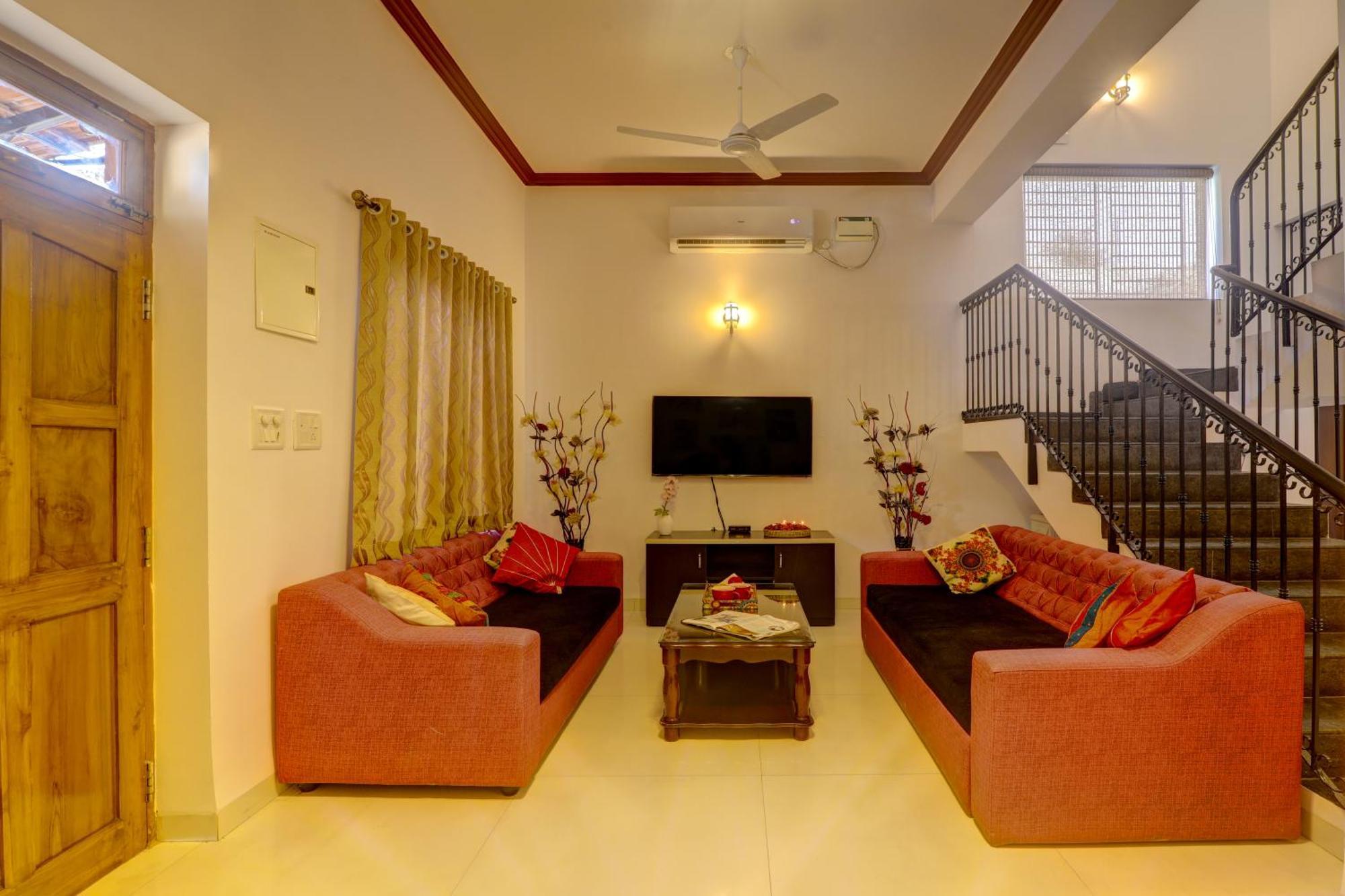 Ludo Private Pool Villa, Wifi-Caretaker-Parking, North Goa Baga Buitenkant foto